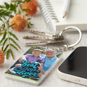 Best Pop Ever   Grandpa Photo Key Ring
