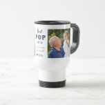 Best Pop Ever Love You Most 2 Photo Travel Mug<br><div class="desc">Express how much you love your grandpa with affection.A photo mug with grandfather and grandkid pictures will fill his heart with happiness.</div>