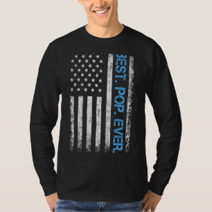 Best Pop Ever Vintage American Flag 1 T-Shirt
