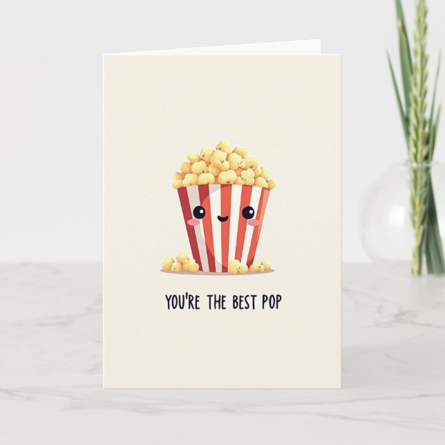 Best Pop Golden Corn Card (Front)