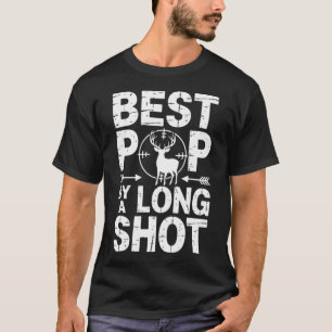 Best Pop Hunting Pop Grandpa Hunter Pop T-Shirt