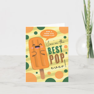 Best Pop Puns Father's Day Card