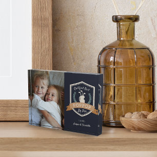 Best Poppop By Par   Golf Grandpa Photo Block