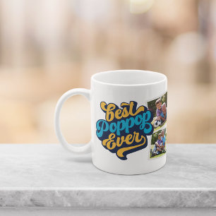 Best Poppop Ever   Grandpa Photo Coffee Mug