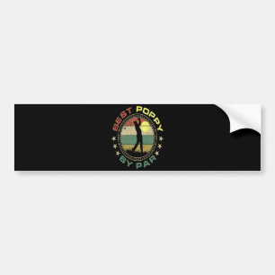 Best Poppy By Par Bumper Sticker