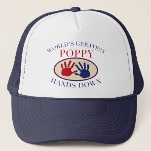 Best Poppy Hands Down Trucker Hat