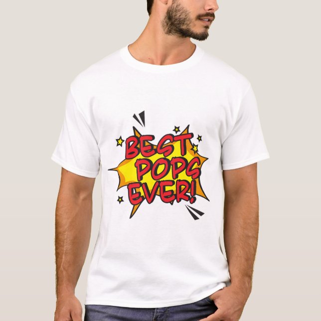 Best Pops Ever T-Shirt (Front)