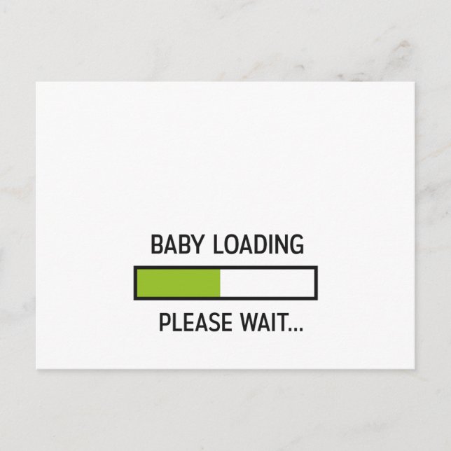 BEST Pregnancy - Mum to Be Funny Maternity Announcement Postcard (Front)