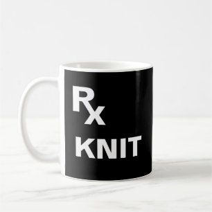 Best Prescription - "RX KNIT" - YARN CRAFT Coffee Mug