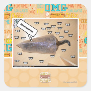 Best present evur square sticker