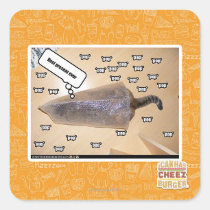 Best present evur square sticker