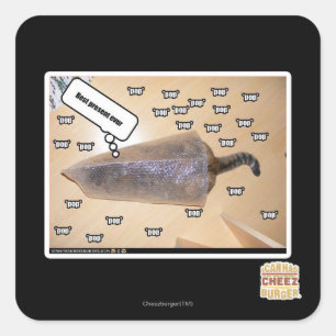 Best present evur square sticker