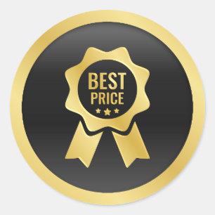 Best Price Sale Classic Round Sticker