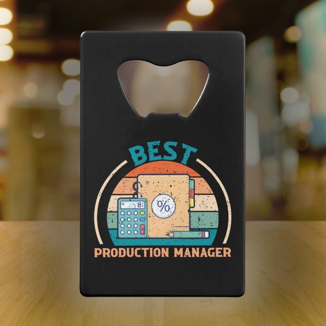 Best Production Manager Retro - Film Crew Gift (Creator Uploaded)