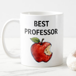 BEST PROFESSOR Apple Educator Gift Coffee Mug