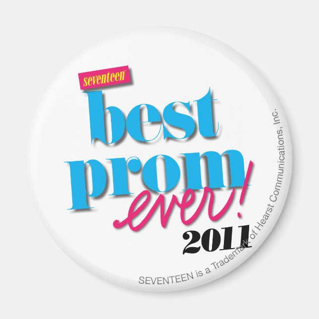 Best Prom Ever - Aqua Magnet (Front)