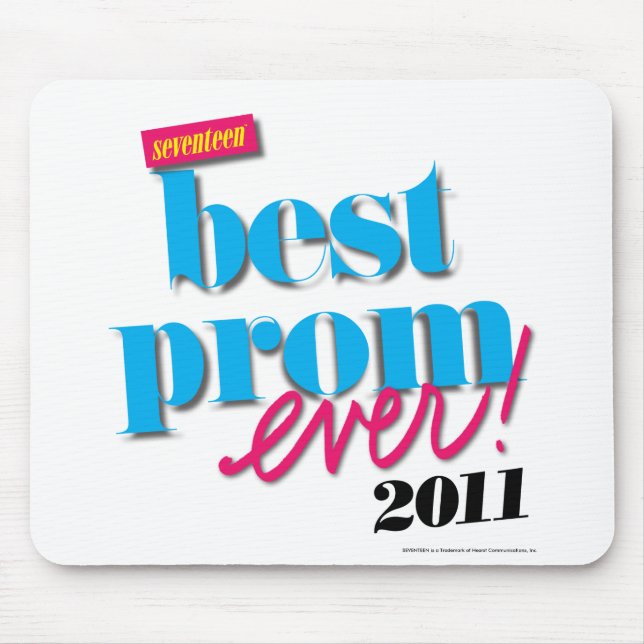 Best Prom Ever - Aqua Mouse Mat (Front)