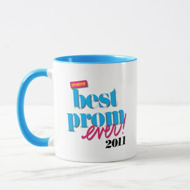 Best Prom Ever - Aqua Mug (Left)