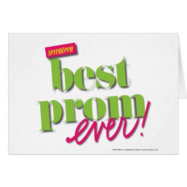 Best Prom Ever - Green (Front Horizontal)