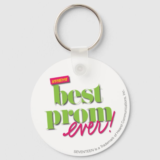 Best Prom Ever - Green Key Ring (Front)