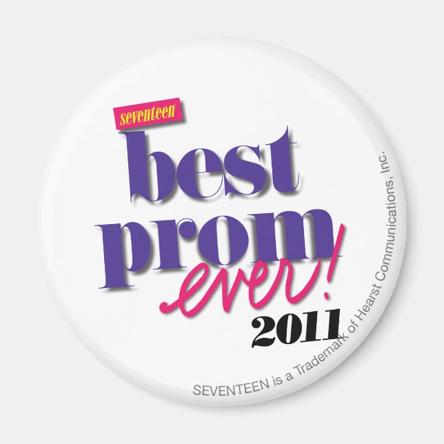 Best Prom Ever - Purple Magnet (Front)