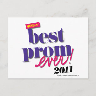 Best Prom Ever - Purple Postcard