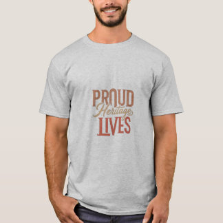 Best Proud Heritage Lives design T-shirts