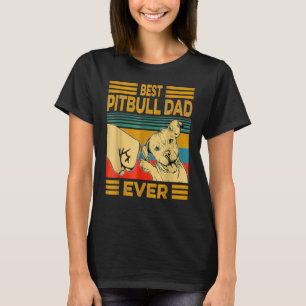 Best Pug Dad Ever American Flag 4th Of July 5 T-Shirt