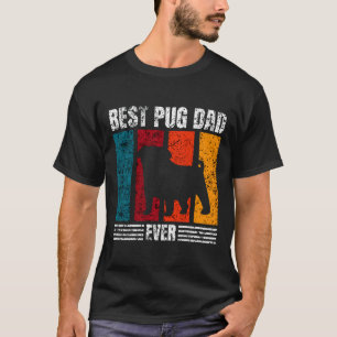 Best Pug Dad Ever Classic 538 T-Shirt