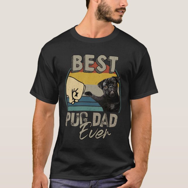 Best Pug Dad Ever Essential  217 T-Shirt (Front)