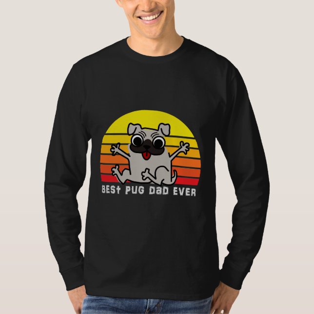 Best Pug Dad Ever Essential T-Shirt 845 (Front)