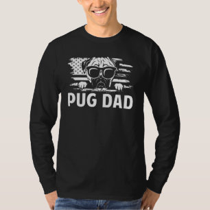 Best Pug Dad Ever For Pug Dog Pet Men Daddy T-Shirt