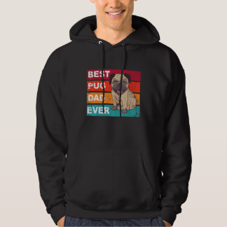 Best Pug Dad Ever Hoodie