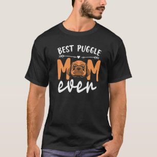 Best Puggle Mum Dog Owner Dog Mothers Day Puggle T-Shirt