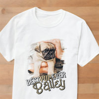 Best Pup Ever Modern Cool Grunge Pet Dog Photo