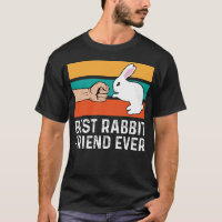 Best Rabbit Friend Ever Fist Bump Cute Bunny