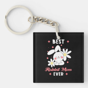 Best Rabbit Mum Ever Key Ring