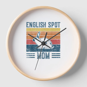 Best Rabbit Mum Women - Vintage English Spot Clock