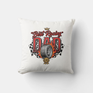 Best Racing Dad Vintage Tire Father’s Day Cushion