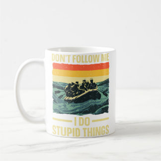 Best Rafting Art For Men Women Whitewater River Ra Coffee Mug