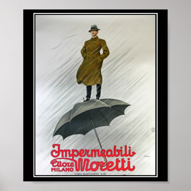 Best Raincoat Vintage Poster (Front)