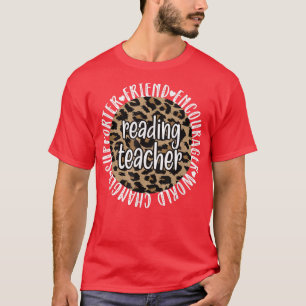 Best Reading Teacher Book Reading Specialist Schoo T-Shirt