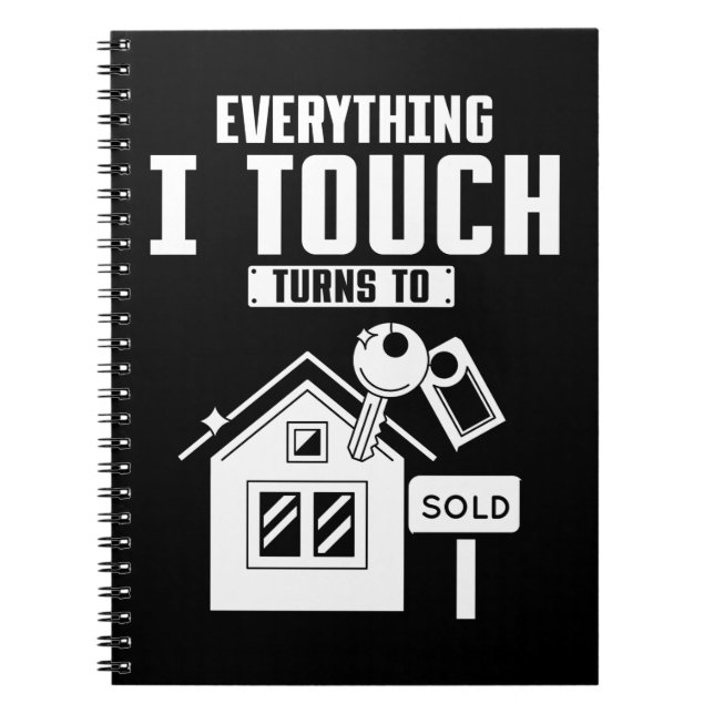 Best Real Estate Agent Notebook (Front)
