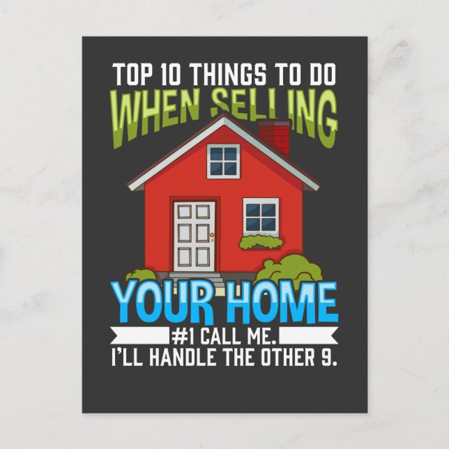 Best Real Estate Agent Postcard (Front)