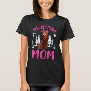 Best Red Panda Mom Ever T-Shirt