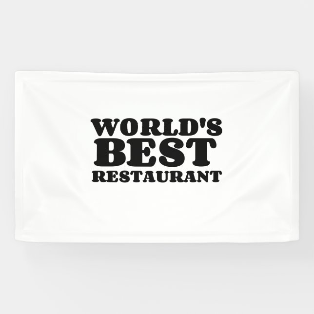 BEST RESTAURANT BANNER (Horizontal)