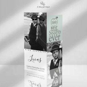 Best Ring Bearer Ever Photo Cards