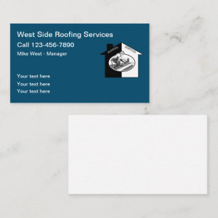 Best Roofing Service Business Cards
