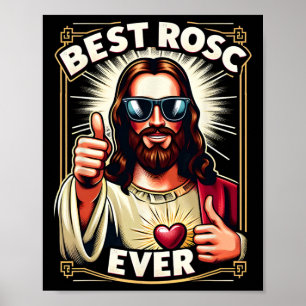Best Rosc Ever Christian Doctor Surgeon Funny East Poster
