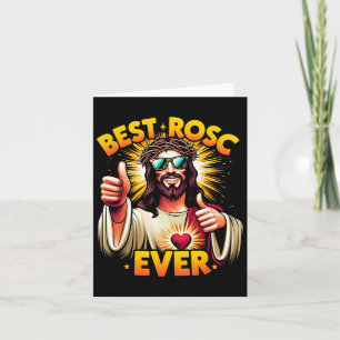 Best Rosc Ever Christian Funny Easter Jesus Doctor Card